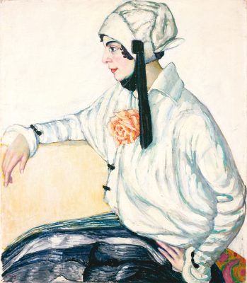Portrait of Irmgard Menning (Maiden in White)