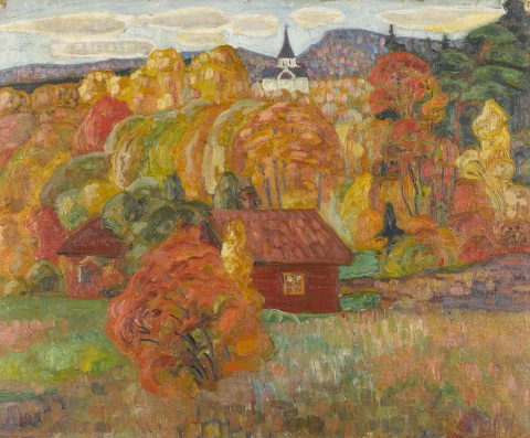 Landscape with a House